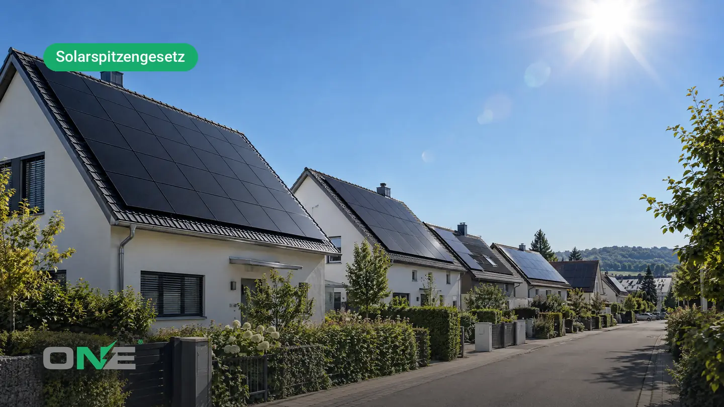 Solarspitzengesetz 2025: Was für neue PV-Anlagen jetzt gilt